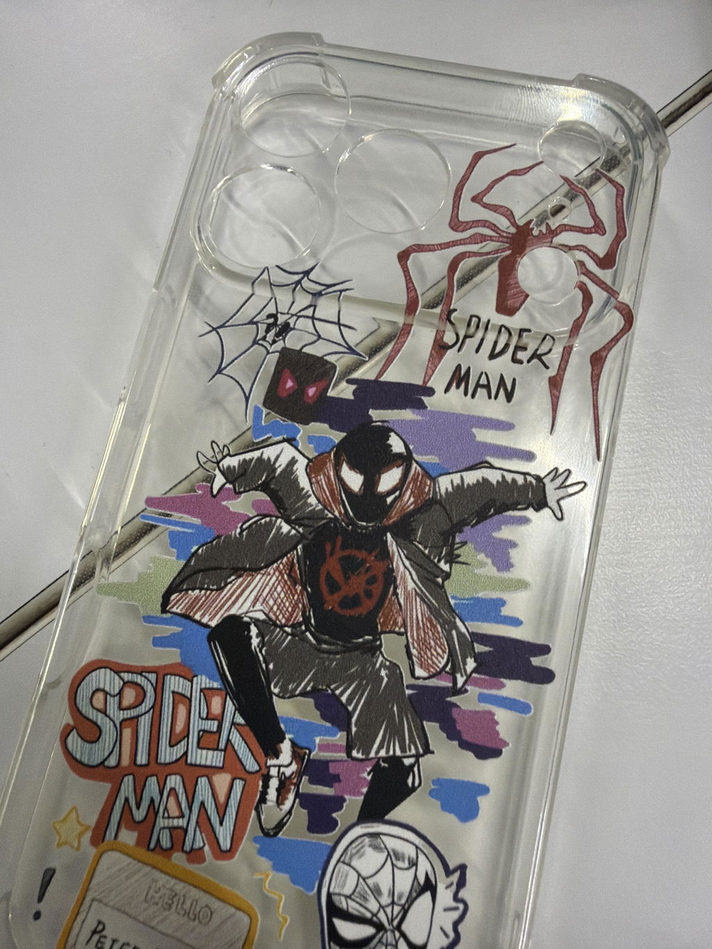 Spider-Man Silicone Clear Case