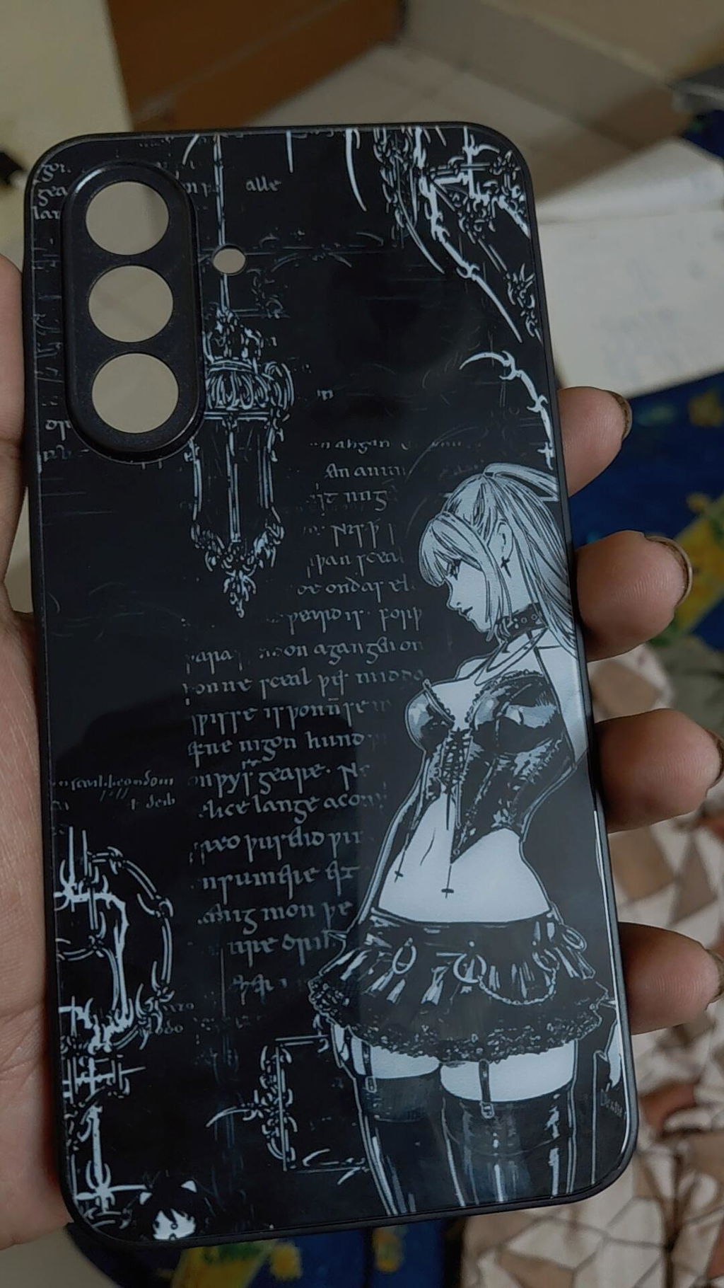 Death Note Misa Anime Glass Phone Case Cover