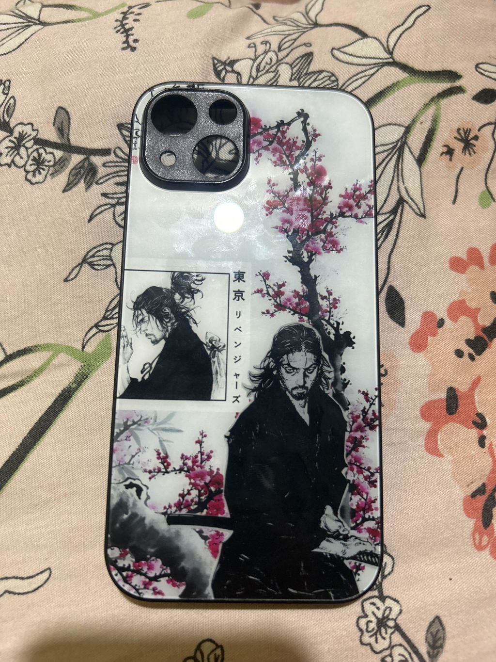 Vagabond Sakura Anime Glass Phone Case Cover