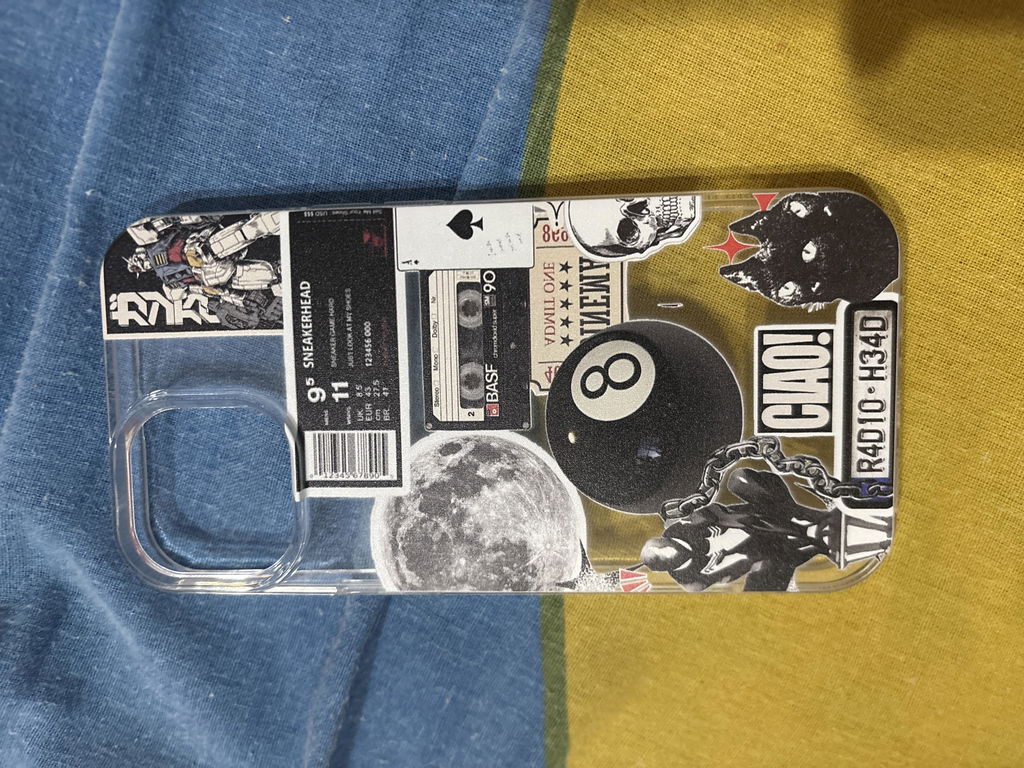 Customizable Silicone Sticker Case