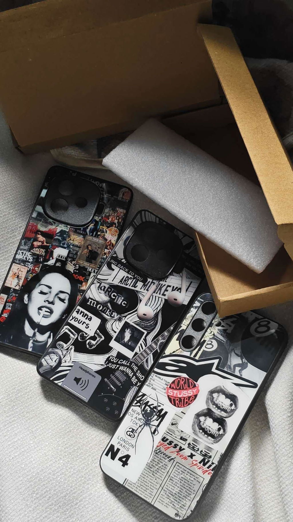 Pop Culture Ft. Lana Del Rey Spotify Glass Phone Case Cover