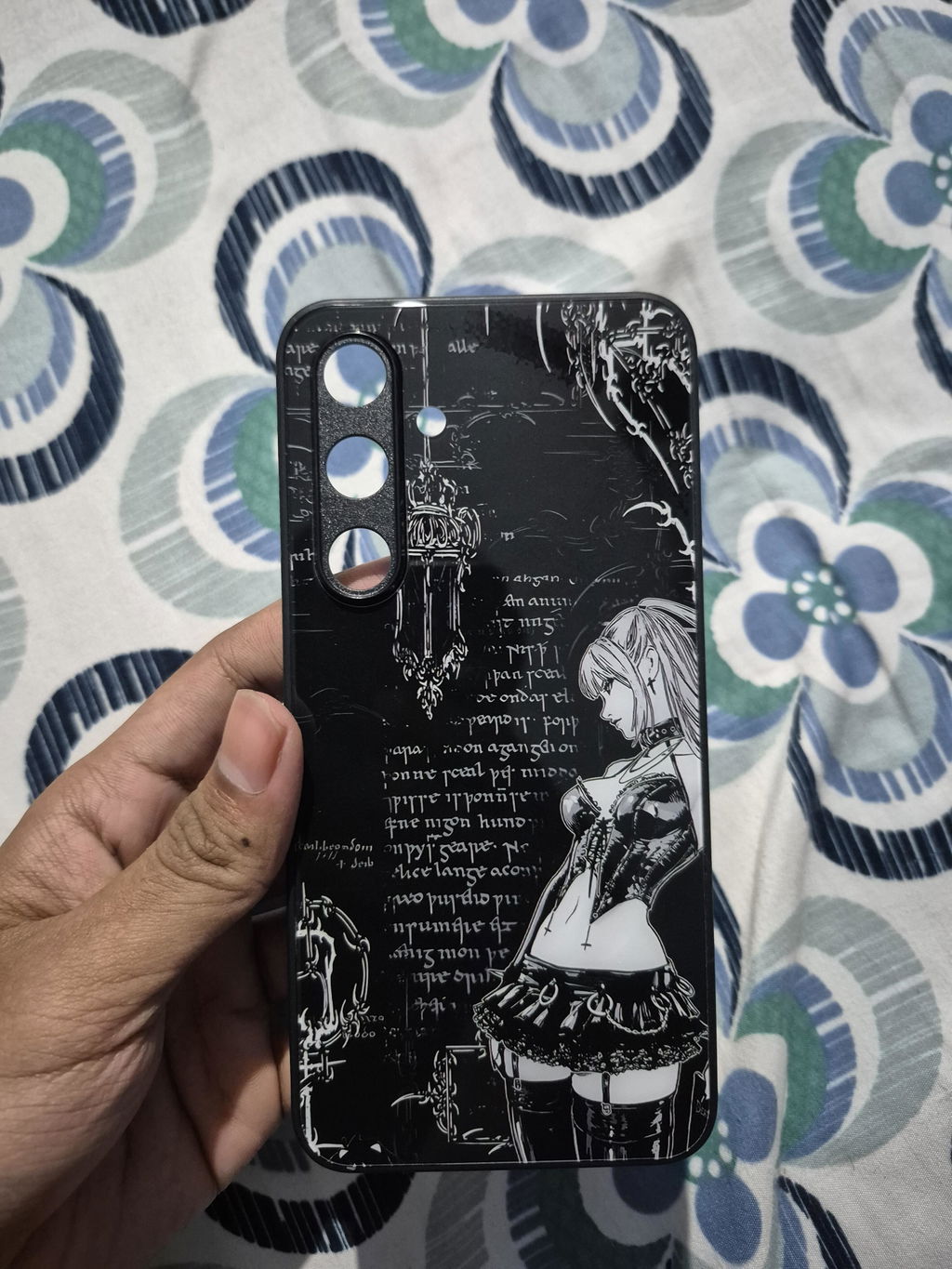 Death Note Misa Anime Glass Phone Case Cover