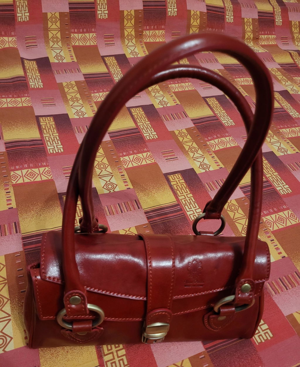 Bauletto Rustico – Borsa a mano in pelle da donna | Fatta a mano Made in Italy – Cuoieria Italiana