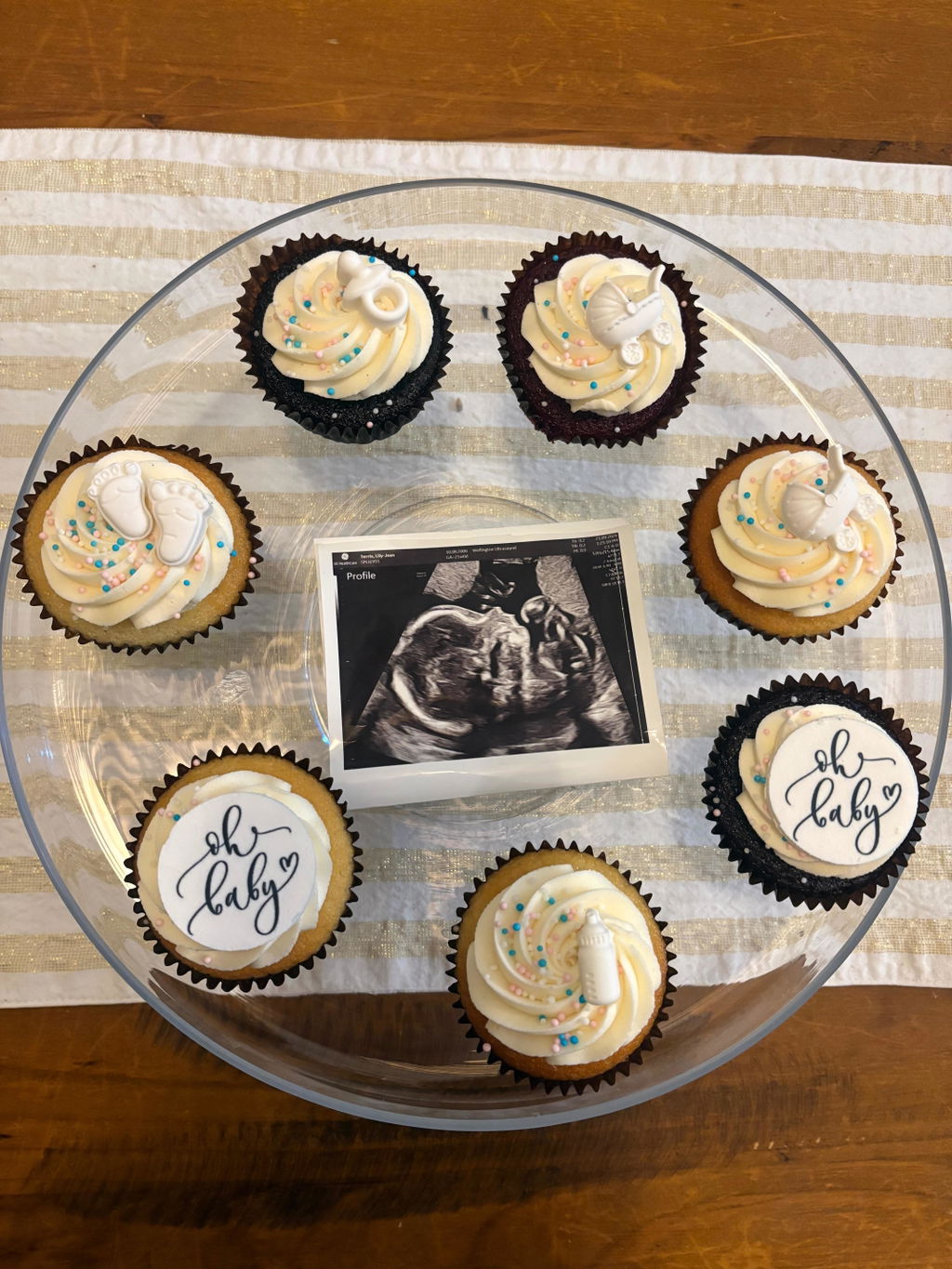 Gender Reveal Cupcakes