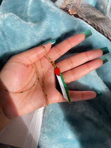 Palestine Necklace with Flag