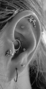 Carmen - Threadless Surgical Steel Bee Stud