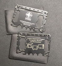 Business Card Multi Tool Card (Model 1) Custom Branded
