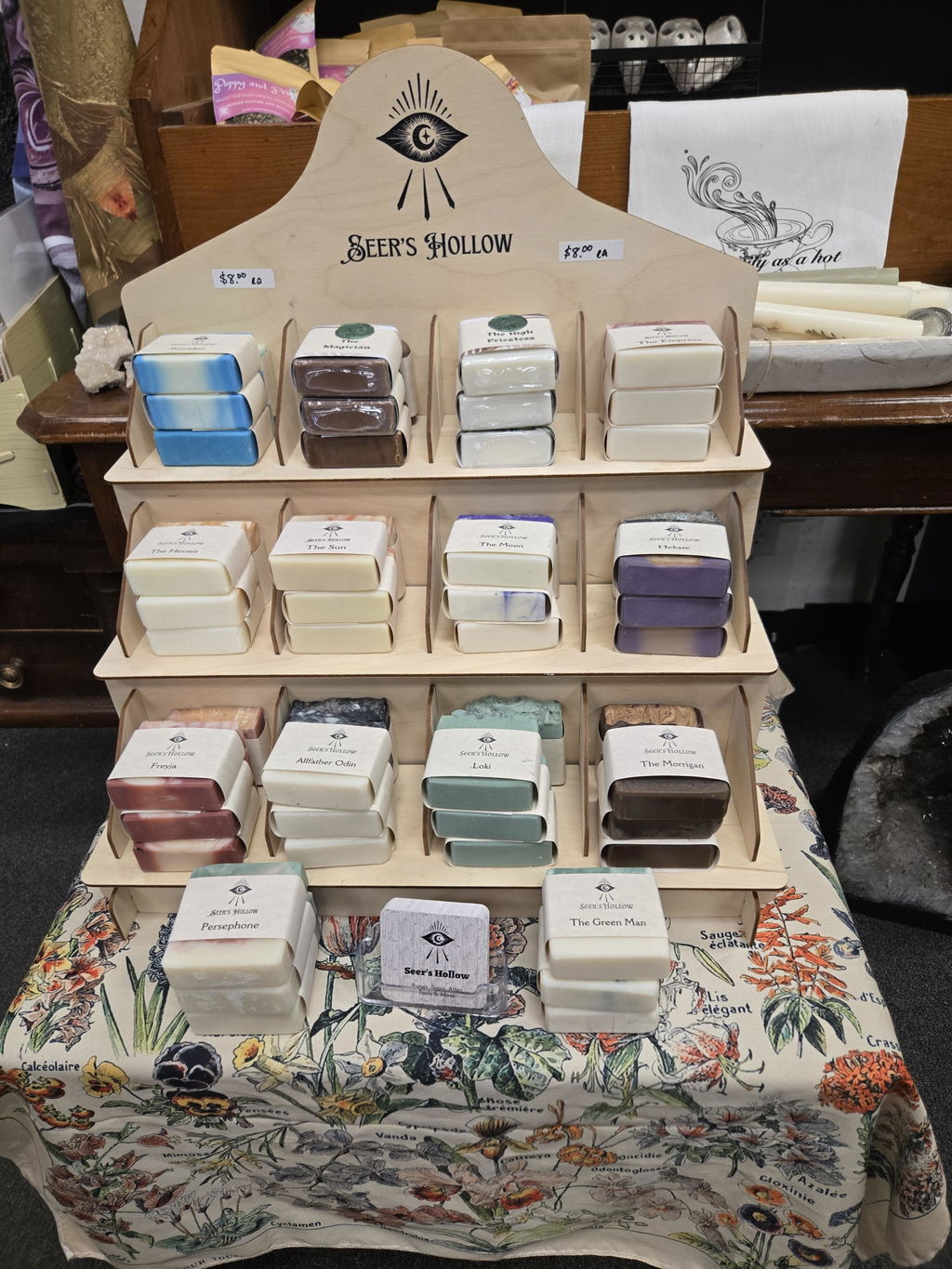 How would you like to personalize your display stand?