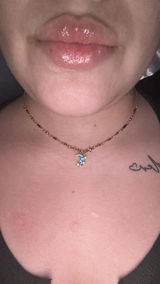 18K Real Gold Plated Moonstone Moon Star Necklace