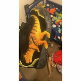 Brachiosaurus 8 Bit Kids Sneakers Custom Dinosaur Shoes MV0307
