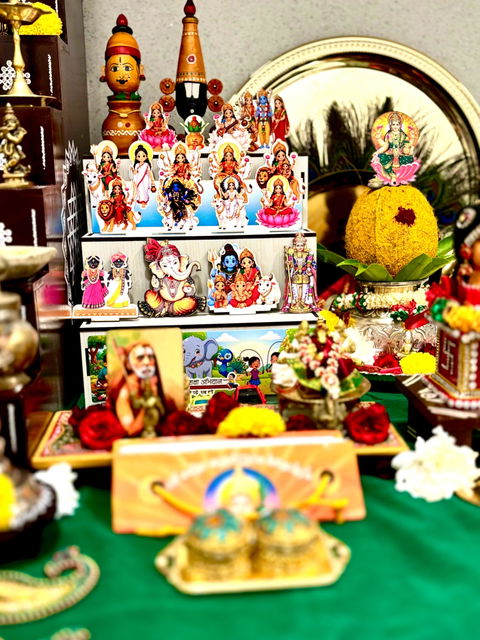 Dasara Doll Stand for Kids 10+ Years | 3-Step DIY Navratri Golu Display Kit