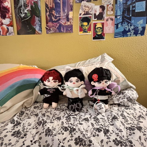 [Purple] Plush Angel Wings
