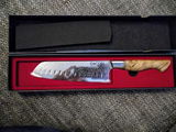 Nůž Santoku C33, Damašková ocel, 18 cm review photo