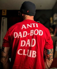 Anti Dad-Bod Dad Club Fitted Tee
