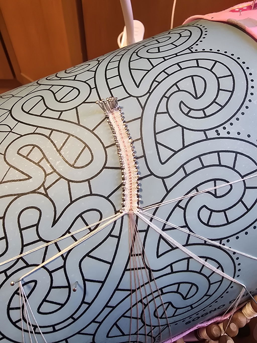 Tris Sogno Doily Bobbin Lace Pattern