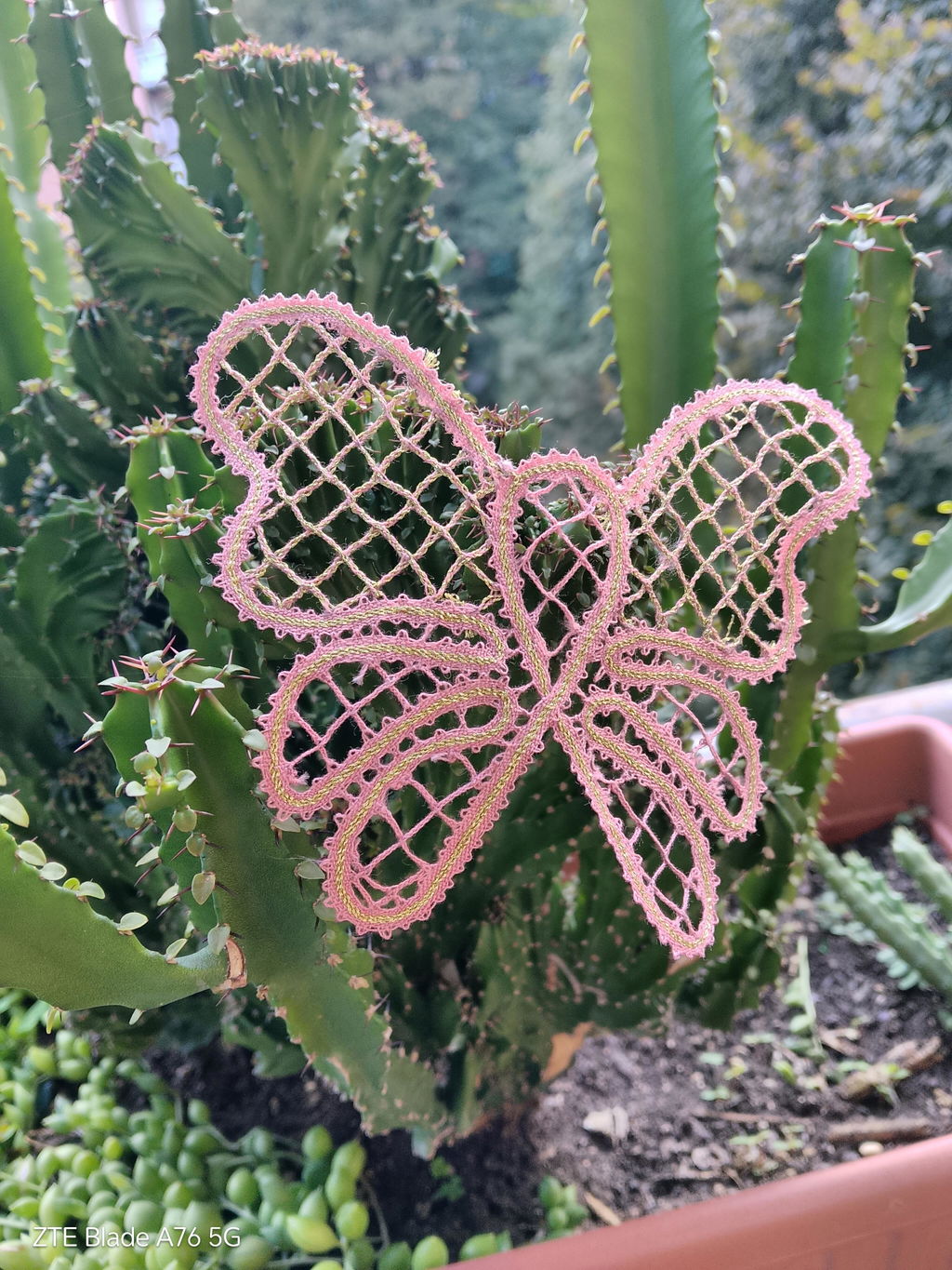 Pink Butterfly 2026 Bobbin Lace Pattern 🦋