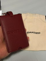 Dakozo - Luggage Tag - Bordeaux Red