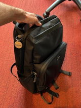 Backpack - M8 Edition - Nylon and Genuine Leather - Black