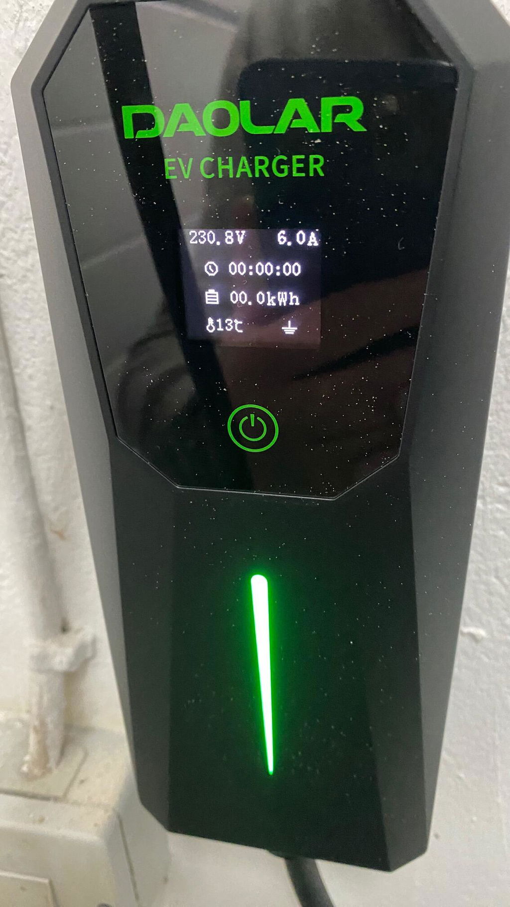 DAOLAR Tragbares EV Ladegerät Typ 2 | 16A Einstellbar, 12H Zeitgesteuertes Laden | IP67 Wasserdicht Elektroauto Ladekabel für BEV PHEV (4M/6M/11M)