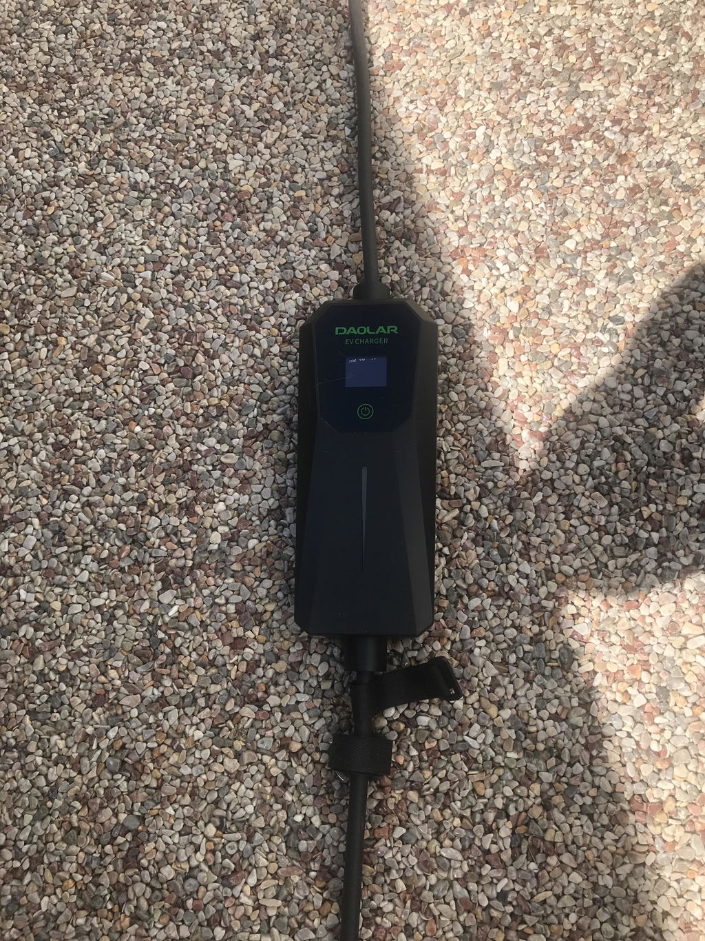 DAOLAR Tragbares EV Ladegerät Typ 2 | 16A Einstellbar, 12H Zeitgesteuertes Laden | IP67 Wasserdicht Elektroauto Ladekabel für BEV PHEV (4M/6M/11M)