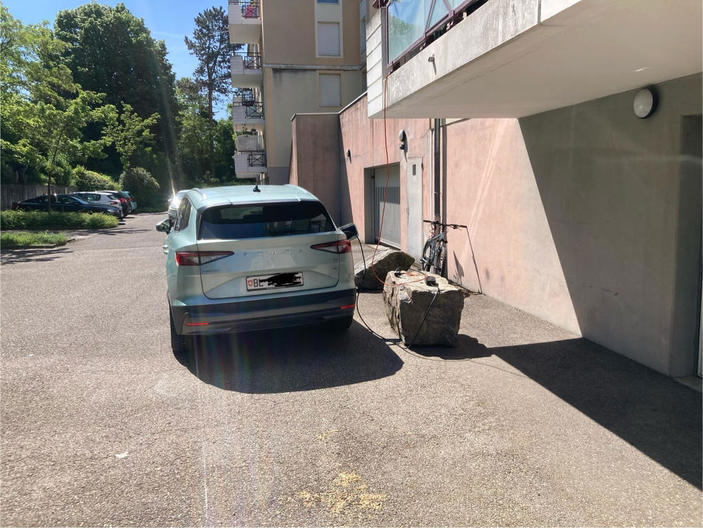 Daolar Typ 2 EV Ladekabel für Elektroauto 3.68KW  [1-Phase, 6-16 A] Typ 2 zu Schuko EV Ladegerät, Mobile Wallbox für Modell 3/Y, ID.3, ID.4, MG4, Q4, Gla und andere PHEV/EV