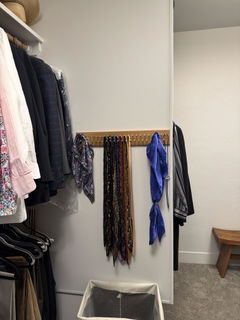 Custom Tie Rack
