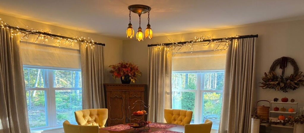 120 LED Lighted Wire-Wrapped Twig Branch Garland | Indoor & Outdoor