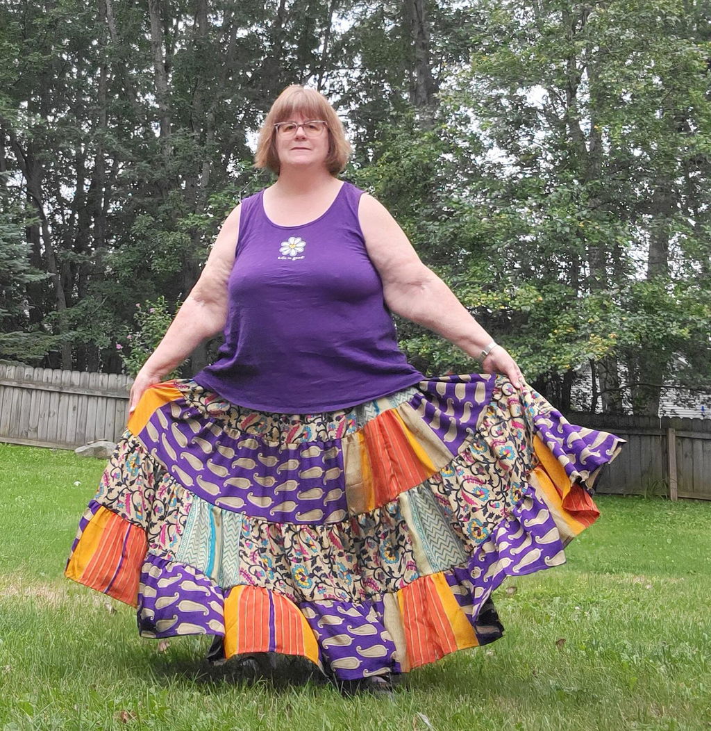 Limited Edition: Woodstock Dreams Fiesta Sunset Skirt