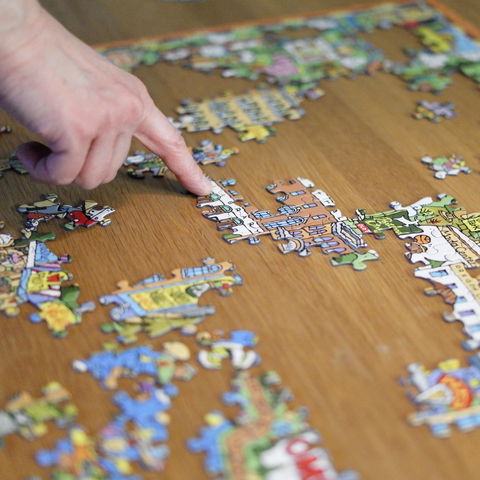 Portland Rocks 500 Piece Puzzle