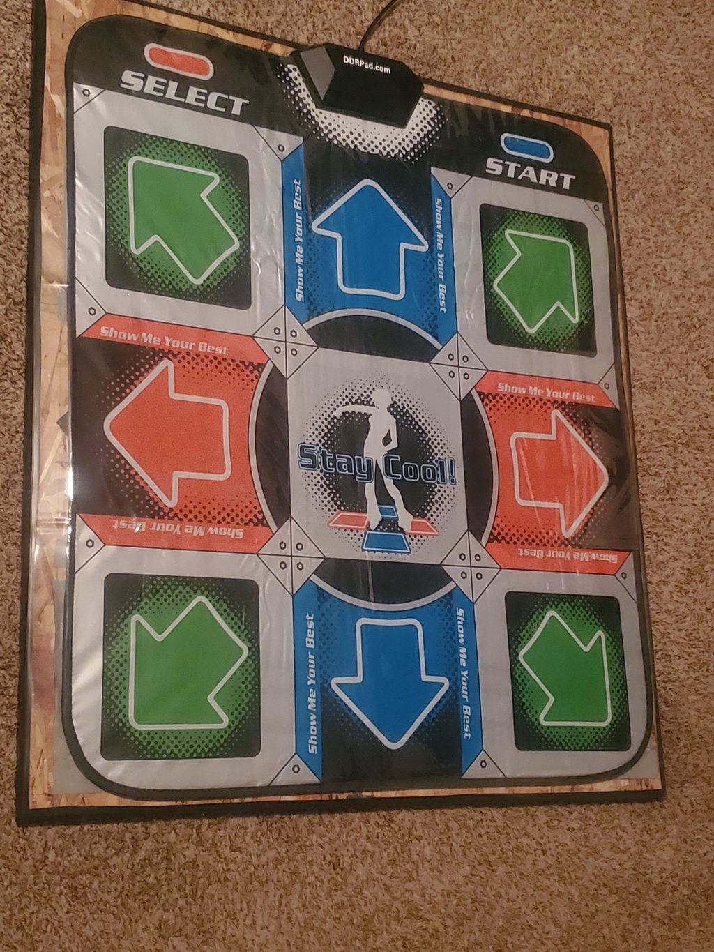 Multisystem Soft Pad for DDR – PlayStation, Xbox, GameCube, Wii, USB
