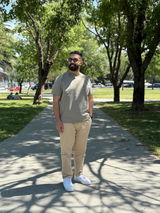 OLIVE OVERSIZE T-SHIRT