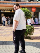 GREY DEEBDESIGNS CARGO SWEATPANTS