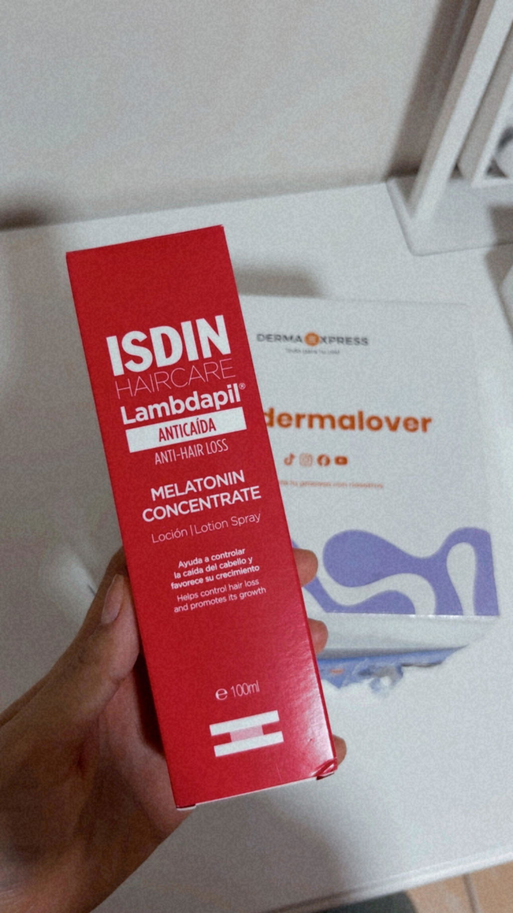Isdin Lambdapil Hair Loss Melatonin Loción Anticaída Capilar 100 ml