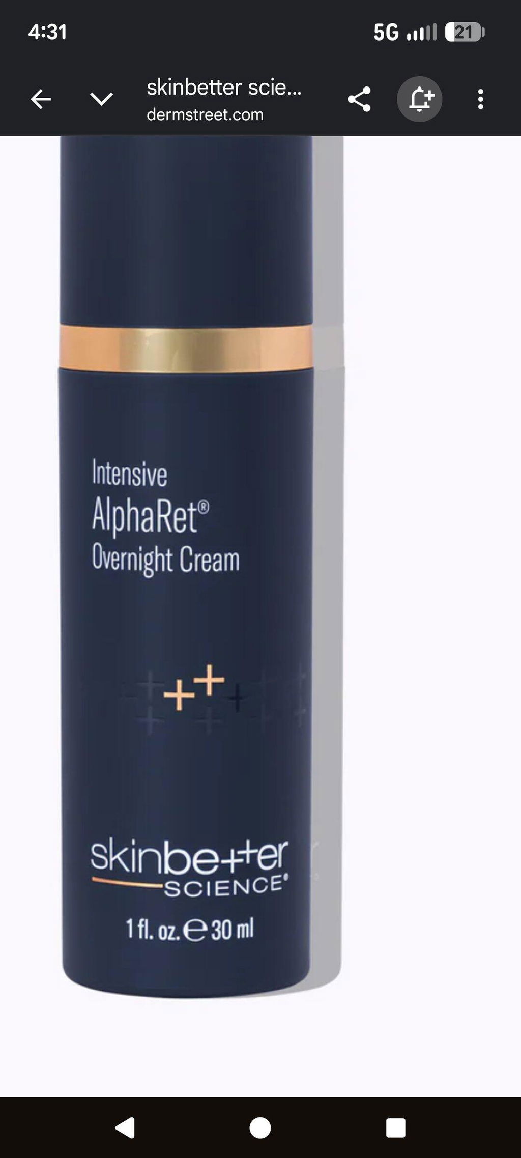 skinbetter science Intensive Alpharet Overnight Cream – DermStreet