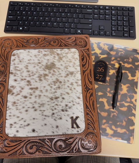 Pistol Annie Cowhide Planner Cover