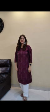 Ikat Kurta Set