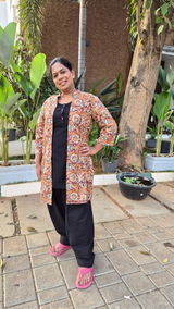 Farshi Kalam - Jacket Kurta Set