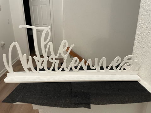 Personalized Sweetheart Table Sign for Wedding Table Sign Script Wedding Sign Wedding Head Table Surname Sign Wedding Gift Wood Wedding Sign