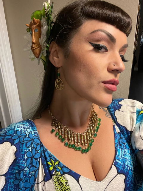 Bamboo Grove Hoop Earrings