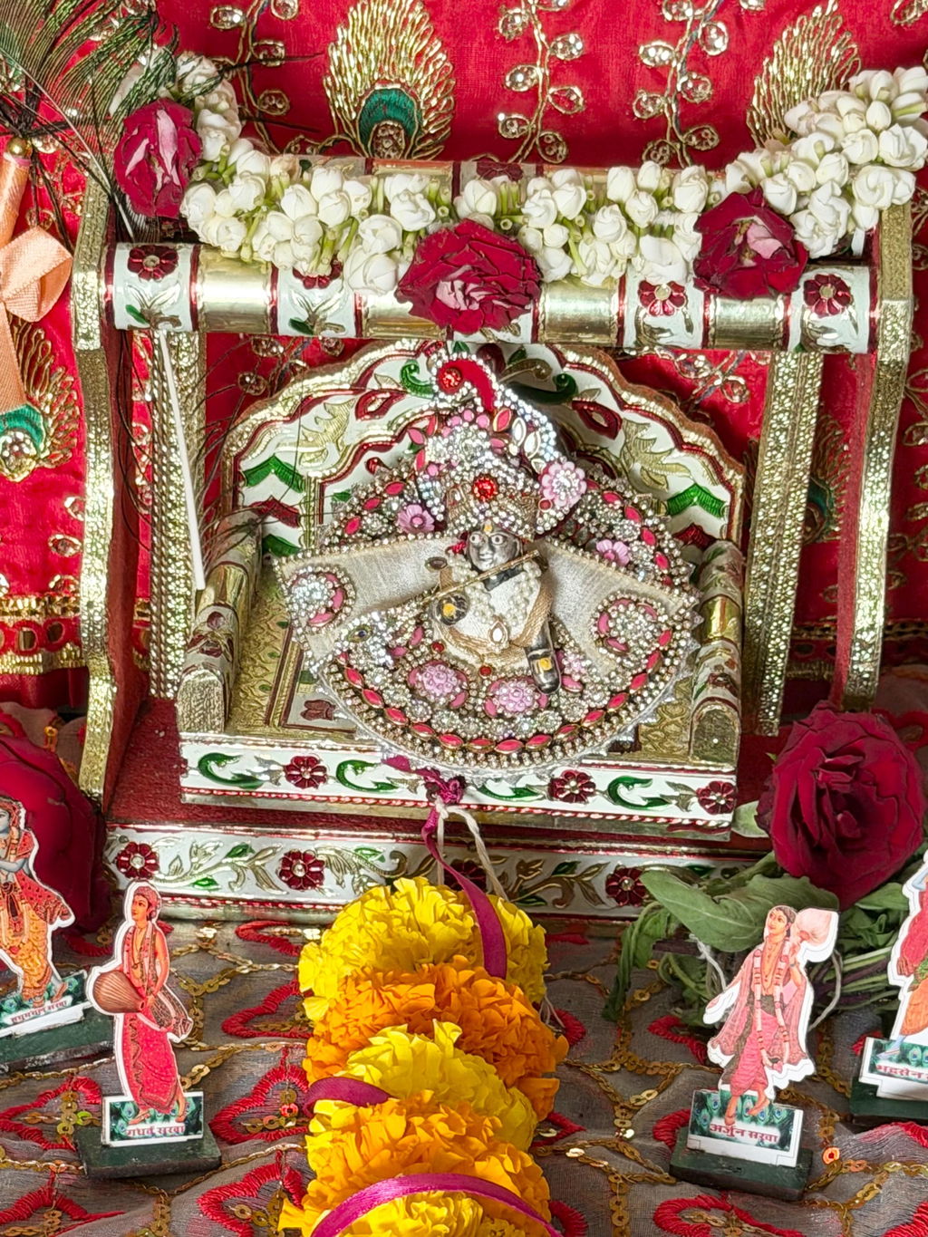 Shyam Vilas Ruby Laddu Gopal Dress