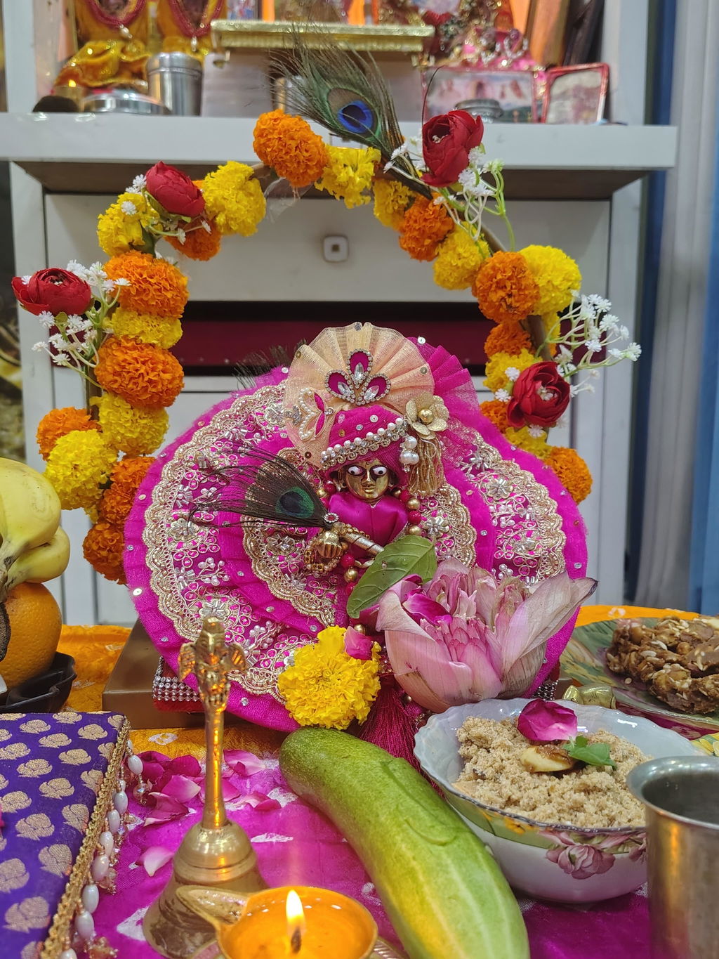 Aadii Shakti Laddu Gopal Dress