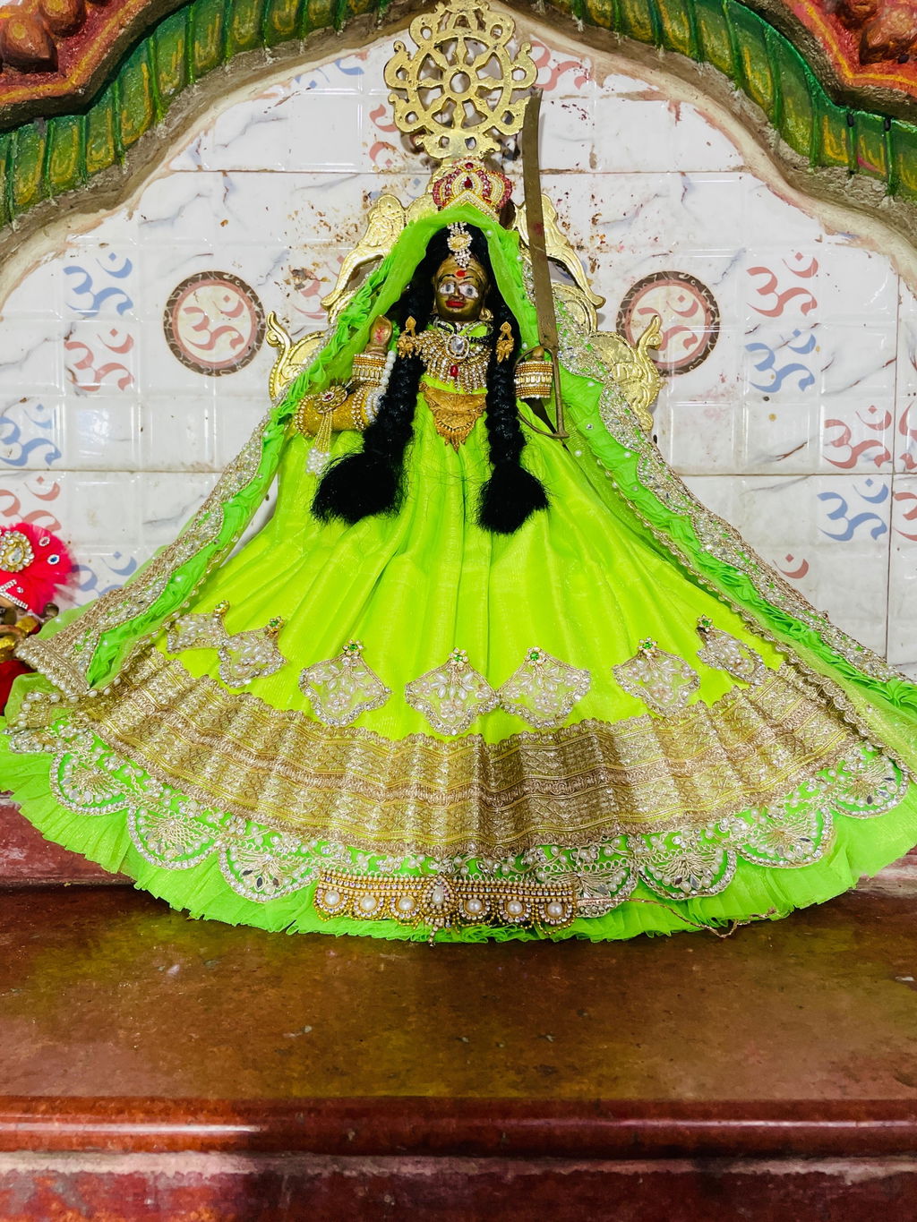 Hari Madhuri Mata Rani Dress