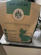 Natural Clumping Cat Litter - Tofu & Matcha | 2 x bags (9.4kg) | Vet developed