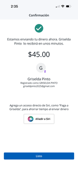 Griselda P. review photo