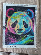 Broderie Diamant - Panda Multicolore