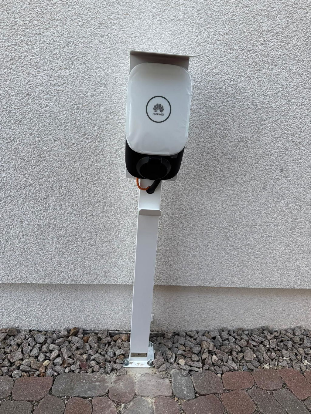Ladesäule passend für Huawei FusionCharge und SmartCharger Wallbox mit Dach | Ständer | Standfuß | Stele | Base
