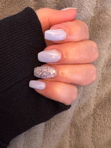 Silver Water Glitter
