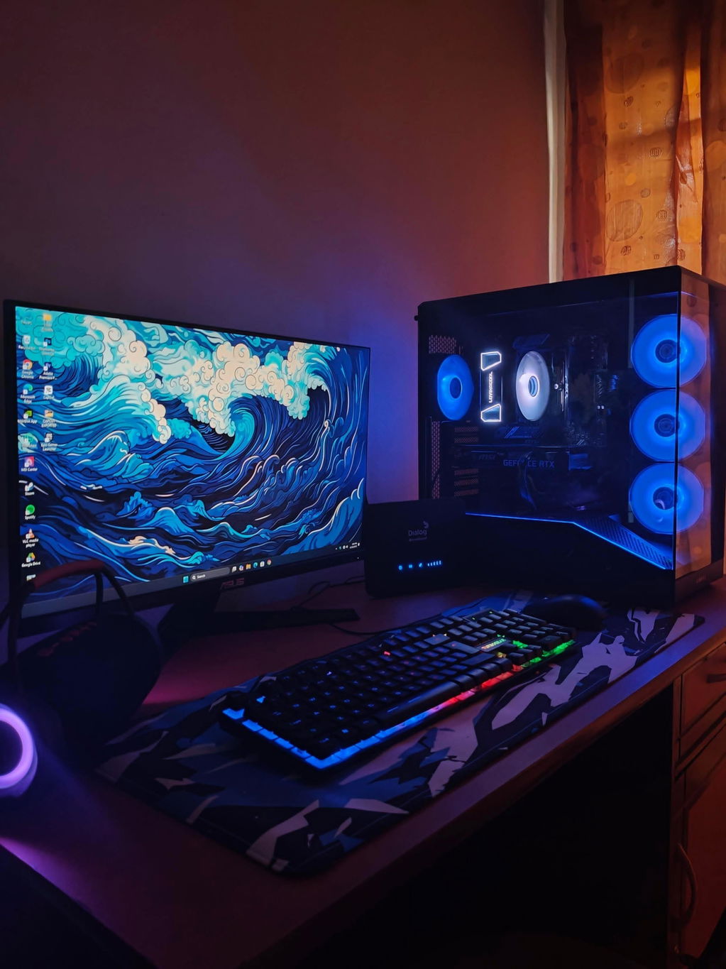 StrikeCamo - Cobalt Mousepad