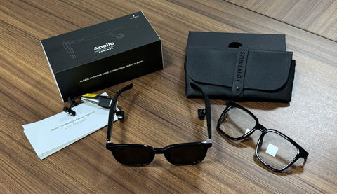 Divinus Apollo R Bone Conduction Smart Audio Sunglasses with no sound leakage