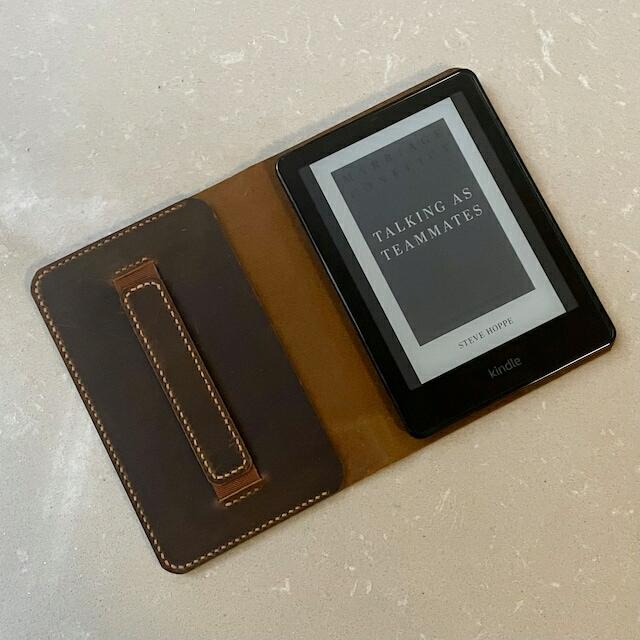 Leather Kindle paperwhite 12th 11th gen generation case cover